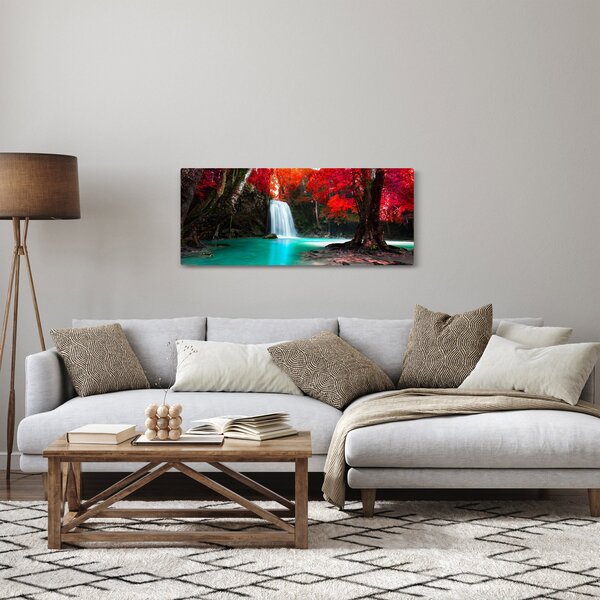 Obraz - Vodopád (120x50 cm)