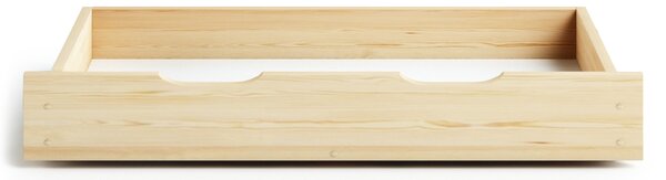 Detská posteľ domček s úložným priestorom Pietro 160x80 - borovica