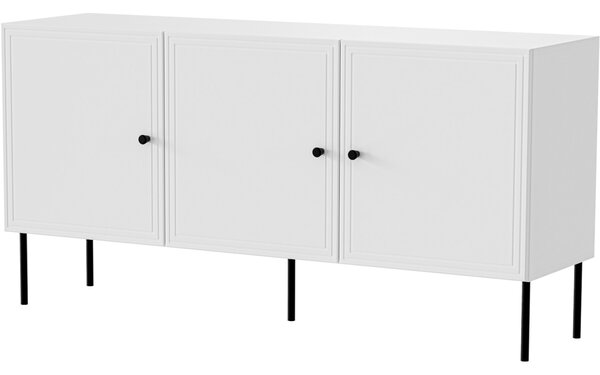MEBLINE Komoda LAZZO BIS 150 biela mat