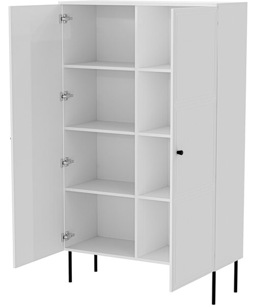 MEBLINE Komoda LAZZO BIS 100 biela mat