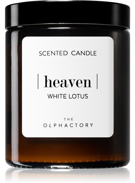 Ambientair The Olphactory White Lotus vonná sviečka (brown) Heaven 135 g
