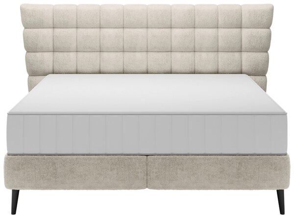 BOXSPRINGOVÁ POSTEĽ, 180/200 cm, krémová Esposa - Postele