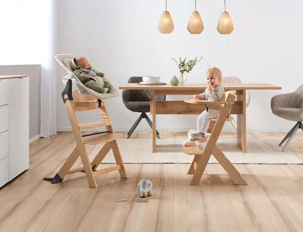 DETSKÁ JEDÁLENSKÁ STOLIČKA, buk, prírodná farba My Baby Lou - Izby pre bábätká