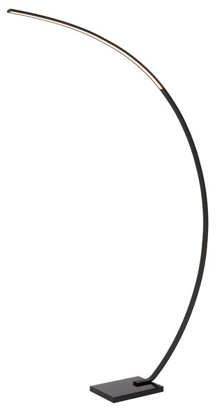 Lucide L447001130 LED stojacia lampa CURVE | 15W integrovaný LED zdroj | 540lm | 2700K