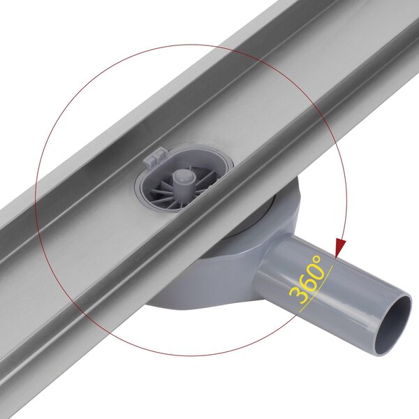 MAXMAX Odtokový sprchový žľab REA NEOX PRO 2v1 - inox