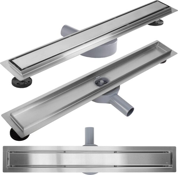 MAXMAX Odtokový sprchový žľab REA NEOX PRO 2v1 - inox
