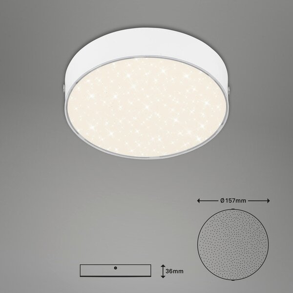 STROPNÉ LED SVIETIDLO, 15,7/3,6 cm - Interiérové svietidlá