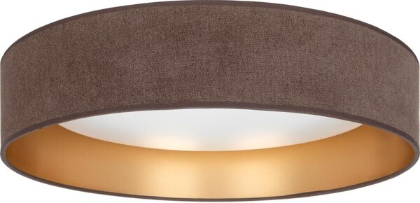 Brilagi-LED Stropné svietidlo VELVET SIMPLE LED/24W/230V 4000K pr. 45 cm hnedá/zlatá
