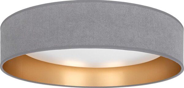Brilagi-LED Stropné svietidlo VELVET SIMPLE LED/24W/230V 3000K pr. 45 cm šedá/zlatá