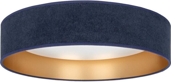 Brilagi-LED Stropné svietidlo VELVET SIMPLE LED/24W/230V 4000K priemer 45 cm modrá/zlatá