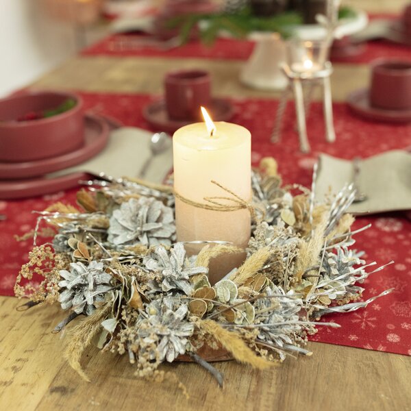 Veniec Winter Cone ⌀30cm beige