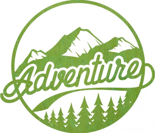 Drevený obraz na stenu s prírodným motívom adventure| SENTOP PR0421