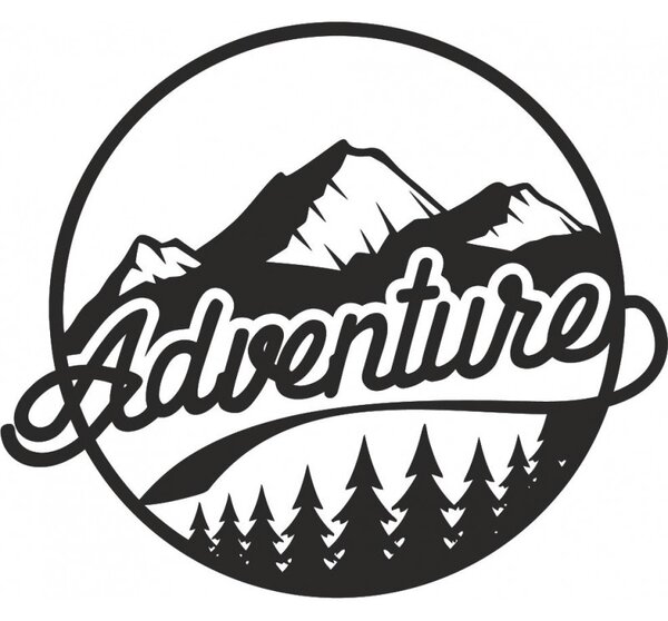 Drevený obraz na stenu s prírodným motívom adventure| SENTOP PR0421