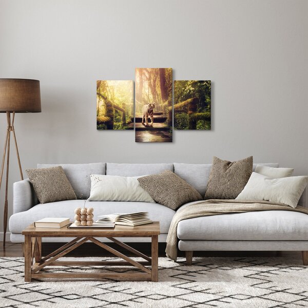 Obraz tigra (90x60 cm)