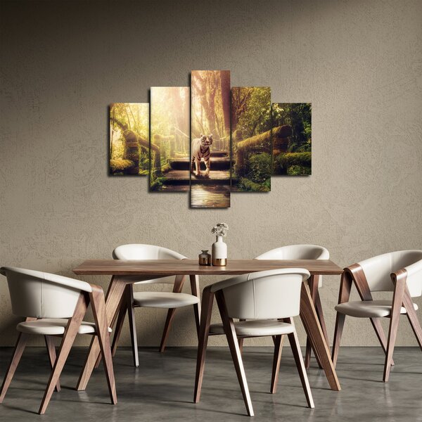 Obraz tigra (150x105 cm)