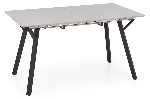 Stôl rozkladany Balrog 2 - svetlý popol / Čierny