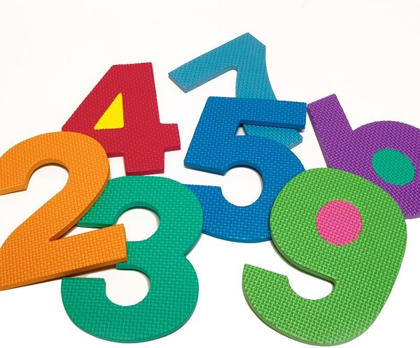 Penová podložka pre deti PUZZLE, 86 dielov, viacfarebná Spielwerk