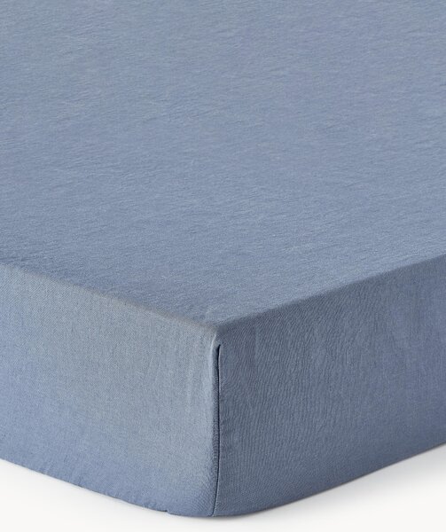 Elastická plachta na topper matrac z vypraného ľanu Airy