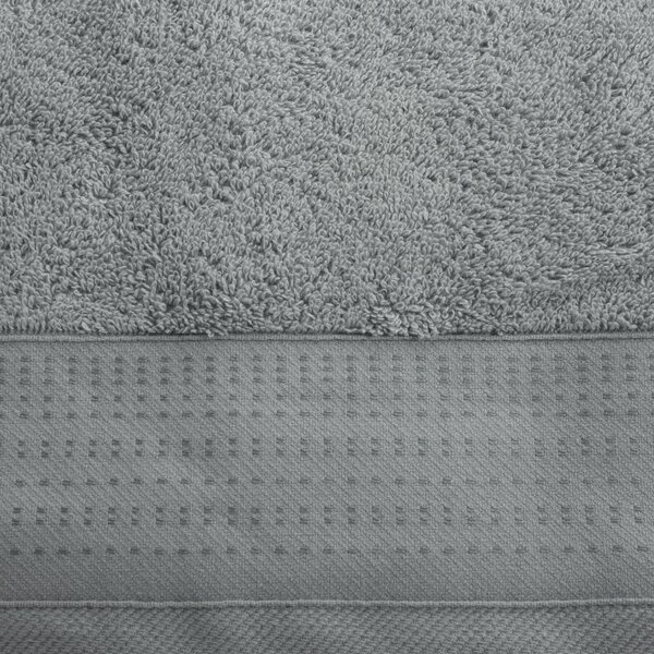 BAVLNENÝ UTERÁK STELLA 50X90 CM SIVÁ