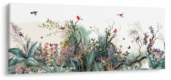 Obraz - Prírodná krajina, aquarel (120x50 cm)
