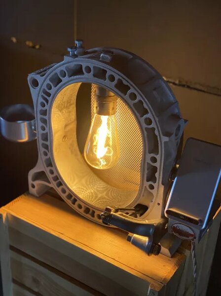 Design motorkár lampa Harley Kreisel