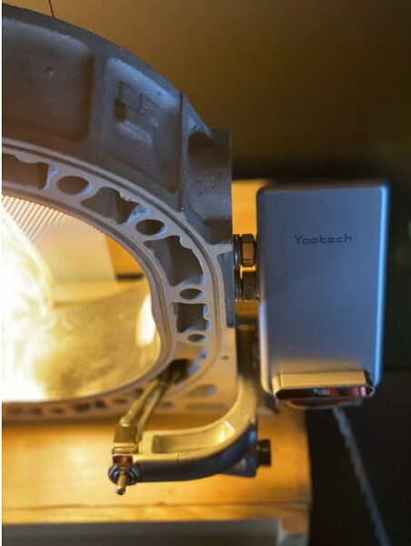 Design motorkár lampa Harley Kreisel