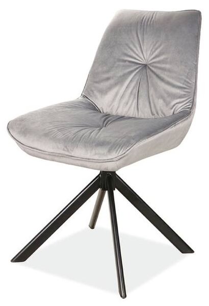 Jedálenská stolička BUUGAI 1 sivá