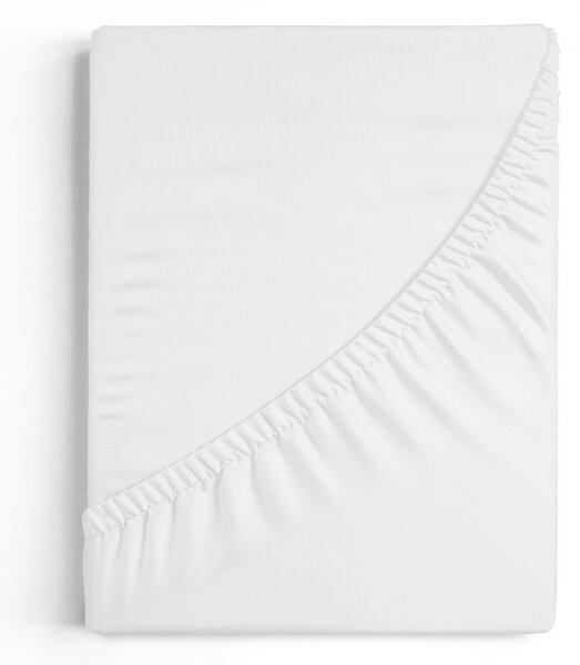 JERSEY PRESTIERADLO JERS4 120X200 CM, VÝŠKA 25 CM BIELE