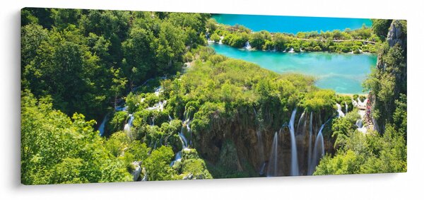 Obraz - Vodopády (120x50 cm)