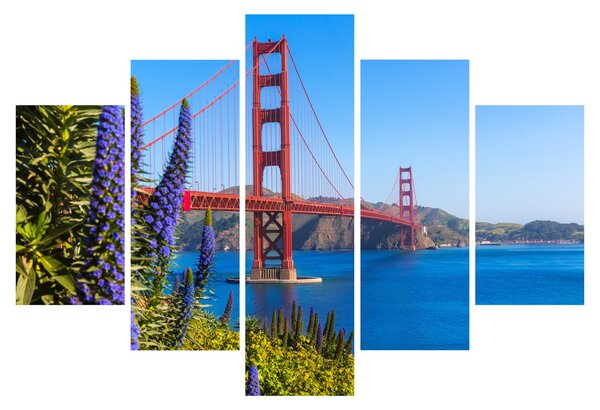 Obraz - Golden Gate Bridge, San Francisco (150x105 cm)