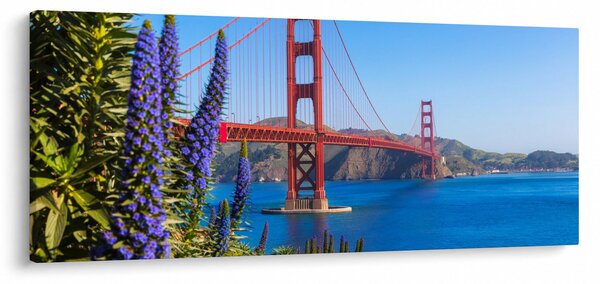 Obraz - Golden Gate Bridge, San Francisco (120x50 cm)