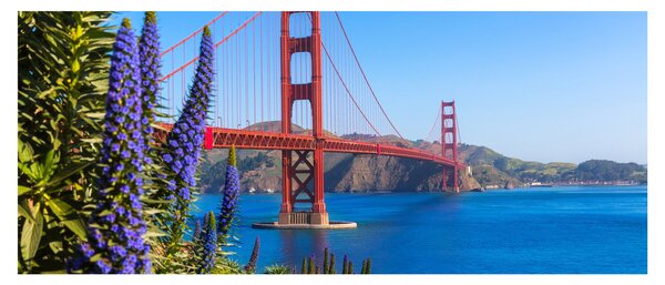 Obraz - Golden Gate Bridge, San Francisco (120x50 cm)