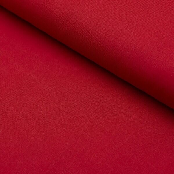 Metráž Bavlna jednofarebná - Červená