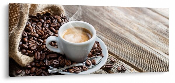 Obraz - Espresso (120x50 cm)