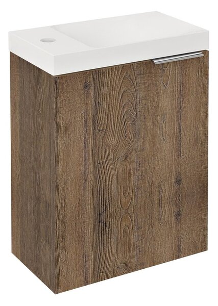 Sapho Sapho, LATUS X umývadlová skrinka 39,4x50x22cm, dub Sherwood, LT110-1515