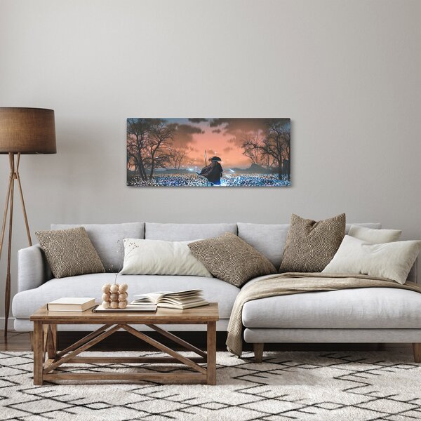 Obraz - Ilustrácia bojovníka (120x50 cm)