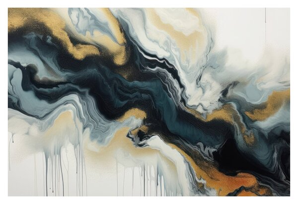 Obraz - Mramorovaná kresba (90x60 cm)