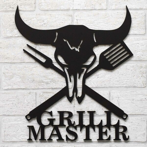 DUBLEZ | Dekorácia na stenu do kuchyne - Grill Master | Obraz
