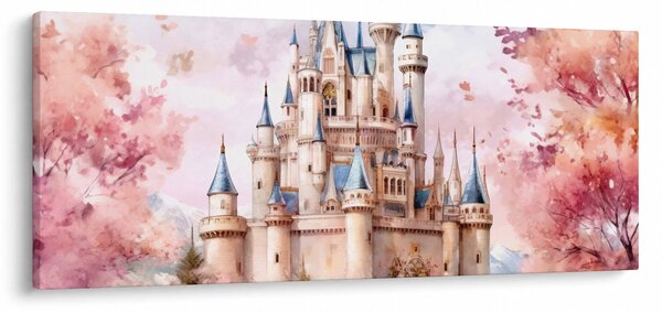 Obraz - Rozprávkový zámok (120x50 cm)