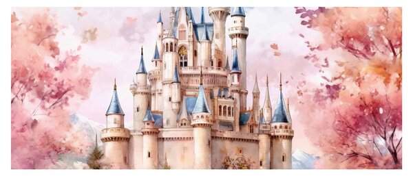 Obraz - Rozprávkový zámok (120x50 cm)