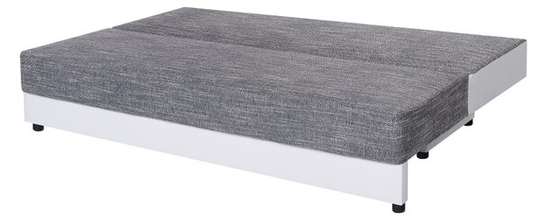 ROZKLADACIA POHOVKA, textil, kompozitné drevo, sivá, biela P & B - Sedačky, Online Only