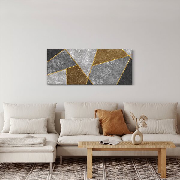 Obraz - Imitácia materiálov (120x50 cm)