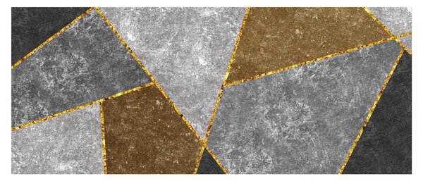 Obraz - Imitácia materiálov (120x50 cm)