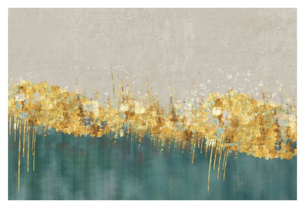 Obraz - Textúra so zlatým dekorom (90x60 cm)
