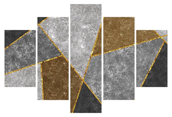 Obraz - Imitácia materiálov (150x105 cm)