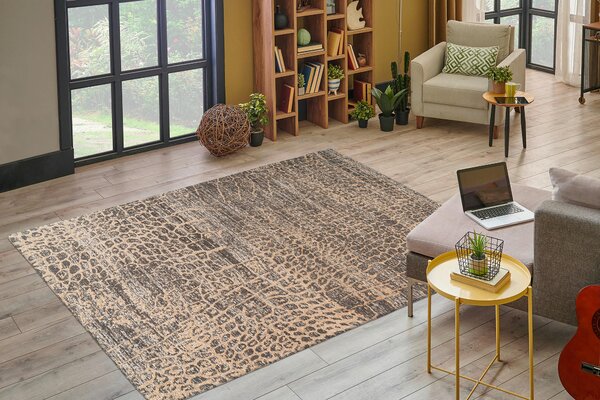 PLOCHO TKANÝ KOBEREC, 160/230 cm béžová - Online Only bytové doplnky, Online Only