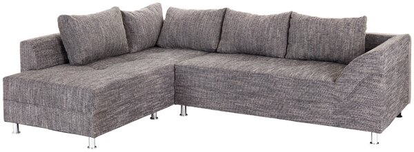 ROHOVÁ SEDAČKA, textil, kompozitné drevo, sivá P & B - Sedačky, Online Only