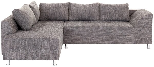 ROHOVÁ SEDAČKA, textil, kompozitné drevo, sivá P & B - Sedačky, Online Only
