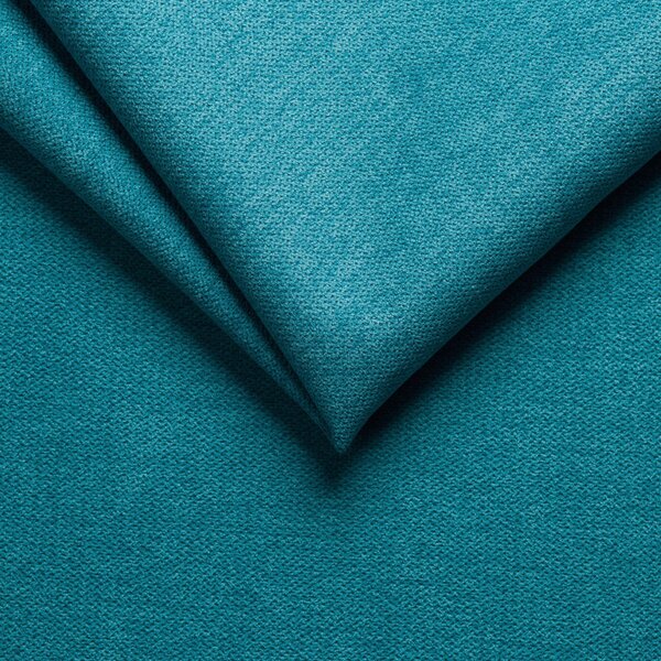 ROHOVÁ SEDAČKA, textil, kompozitné drevo, tyrkysová P & B - Sedačky, Online Only