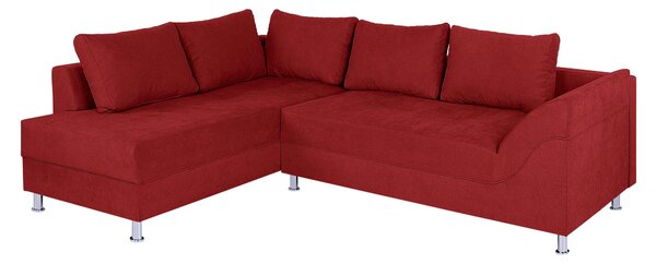 ROHOVÁ SEDAČKA, textil, kompozitné drevo, bobuľová P & B - Sedačky, Online Only
